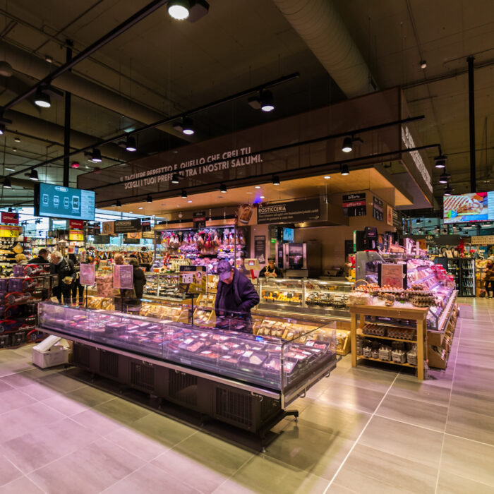 Progetto nuova apertura Carrefour goumet Citylife Milano Traumfabrik_studio_associato Milano