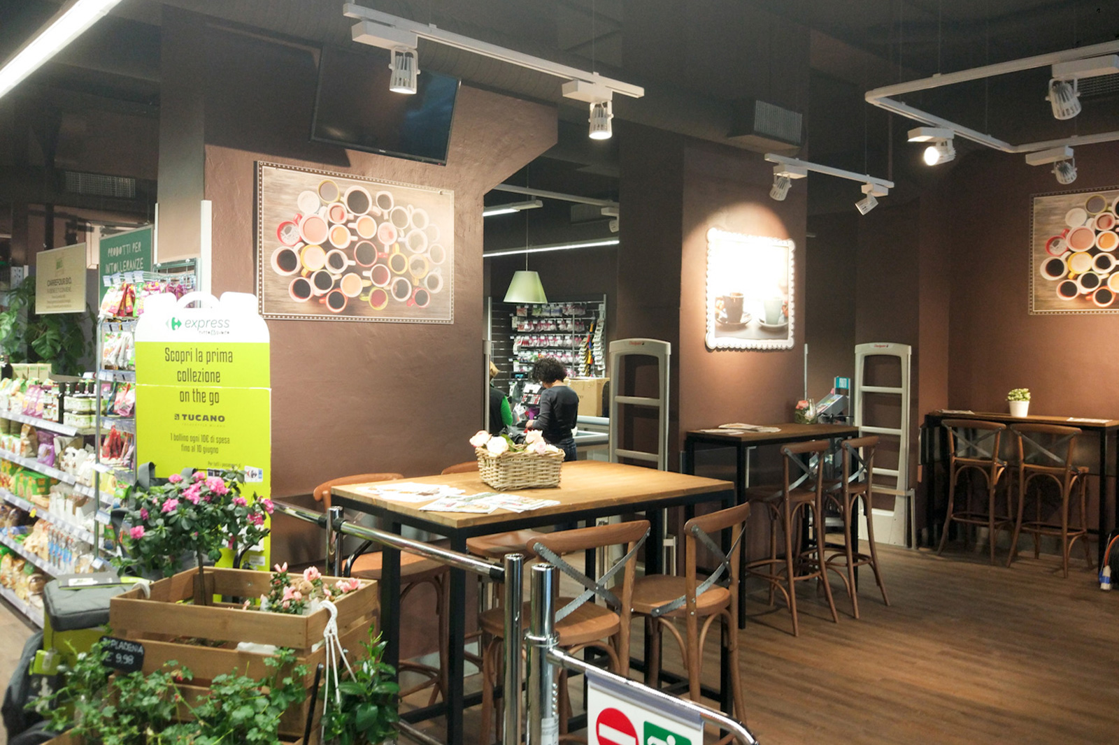 Ristrutturazione supermercato con apertura nuovo punto ristoro viale Abruzzi Milano Traumfabrik studio associato Milano